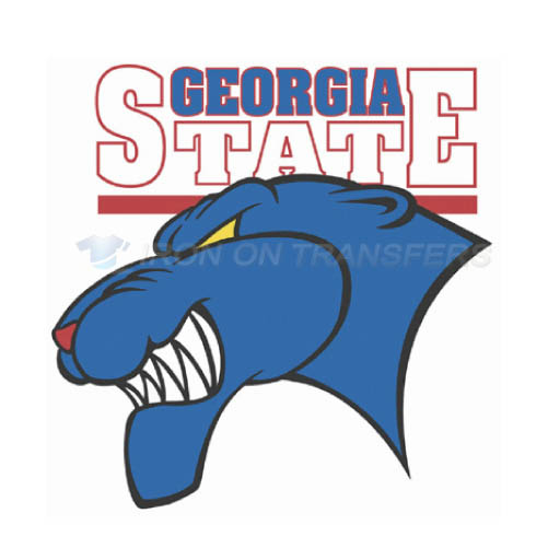 Georgia State Panthers Iron-on Stickers (Heat Transfers)NO.4493